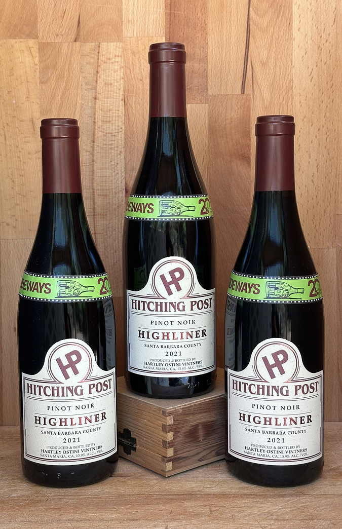 HP-SIDEWAYS Pinots – Hartley Ostini Hitching Post Wines